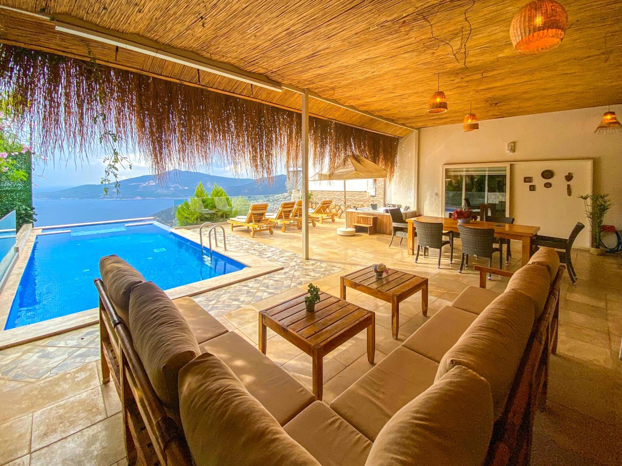 Villa Panorama Kalkan Jilda Livya ภายนอก รูปภาพ