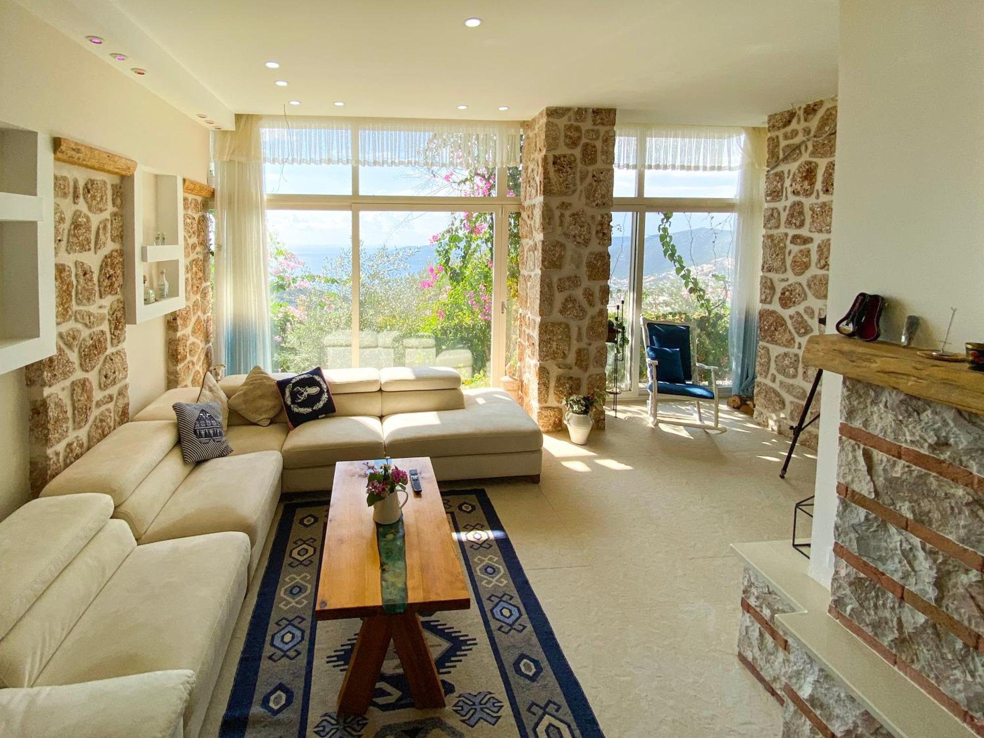 Villa Panorama Kalkan Jilda Livya ภายนอก รูปภาพ