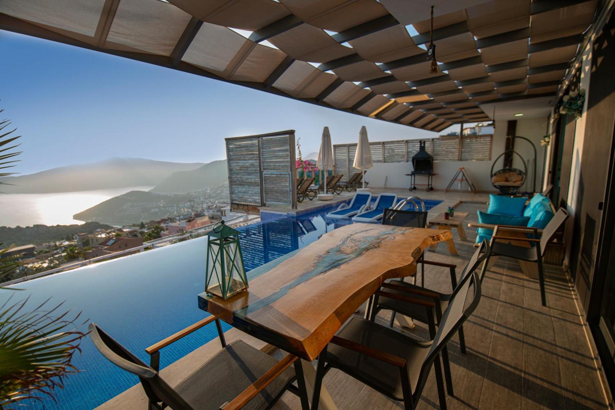Villa Panorama Kalkan Jilda Livya ภายนอก รูปภาพ